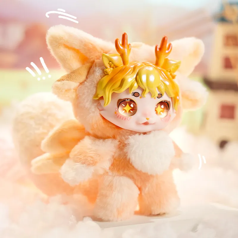 Animal Story Muñeca sorpresa de vinilo y felpa – Colgante para niñas