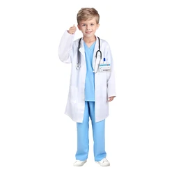 Disfraz de médico infantil para niño con bata y gorro