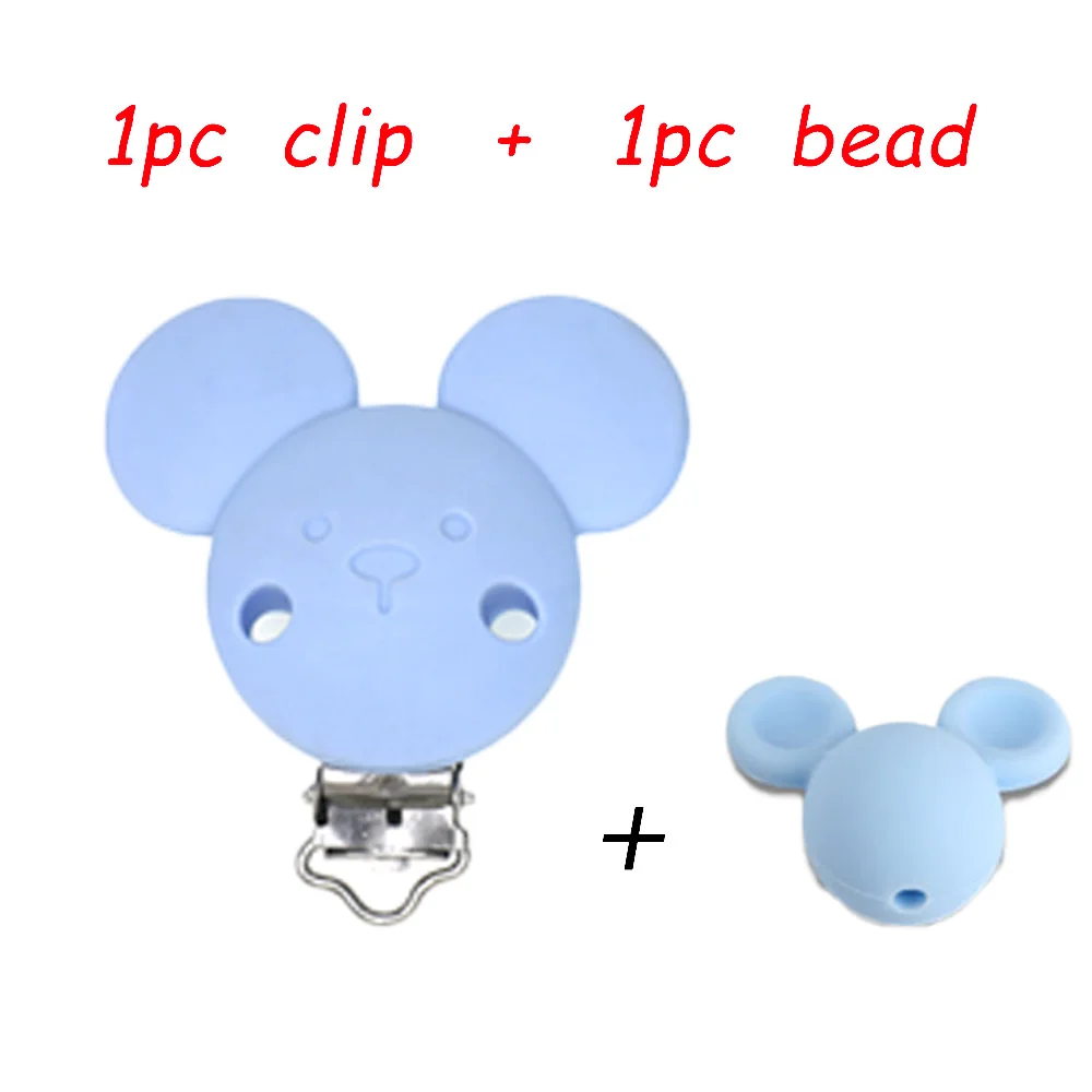 2pcs  Pastel blue