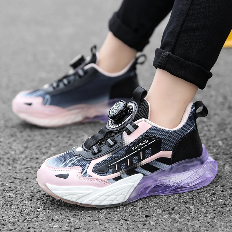 Zapatillas deportivas antideslizantes para niños – Calzado informal de exterior