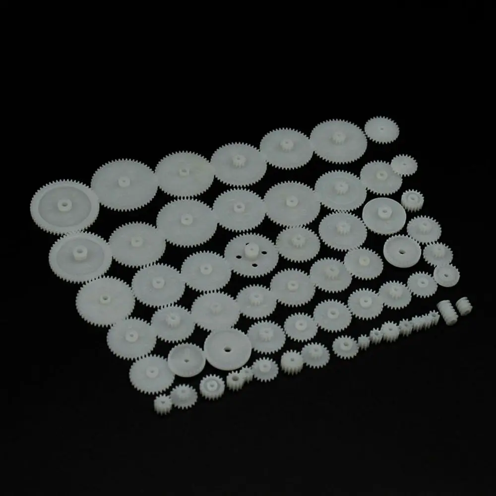 Bolsa de engranajes de reducción, ruedas dentadas, engranajes WSFS de plástico, todos los módulos 0,5, piezas de Robot, accesorios de engranajes de Motor DIY - imagen 5