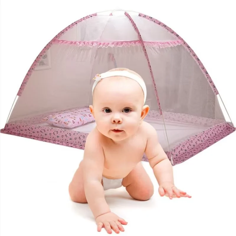 Mosquitera plegable sin fondo para yurta de bebé – Malla antimosquitos - imagen 3