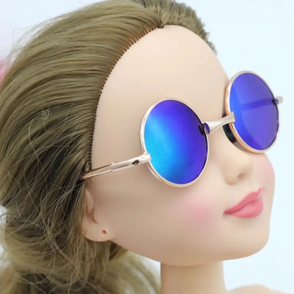 Gafas de pasta redondas para muñeca BJD – Estilo clásico