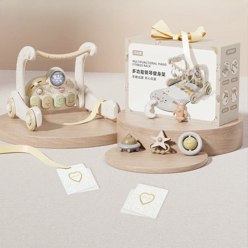 Baby Piano Fitness Frame 100 días Productos para bebés ‌ cutie ‌   Regalo de luna llena de educación temprana de 0 a 3 meses, miel para recién nacidos ‌   Encontrar la caja de regalo - imagen 4