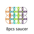 8PCS saucer