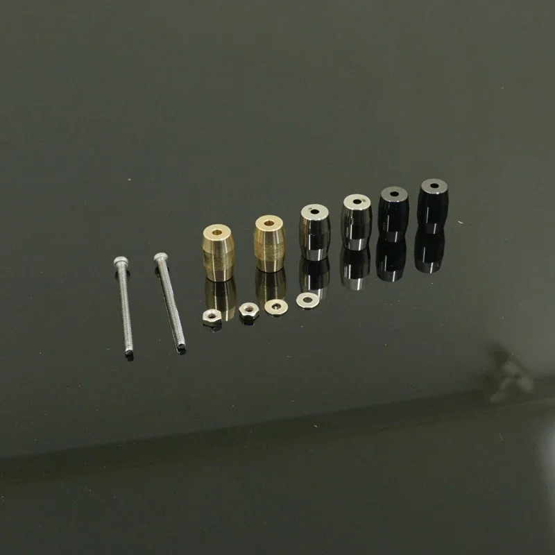 MINI piezas 4WD material de cobre juego de amortiguadores slimline oro plata negro 3 colores 1 juego precio modelo MJ - imagen 4