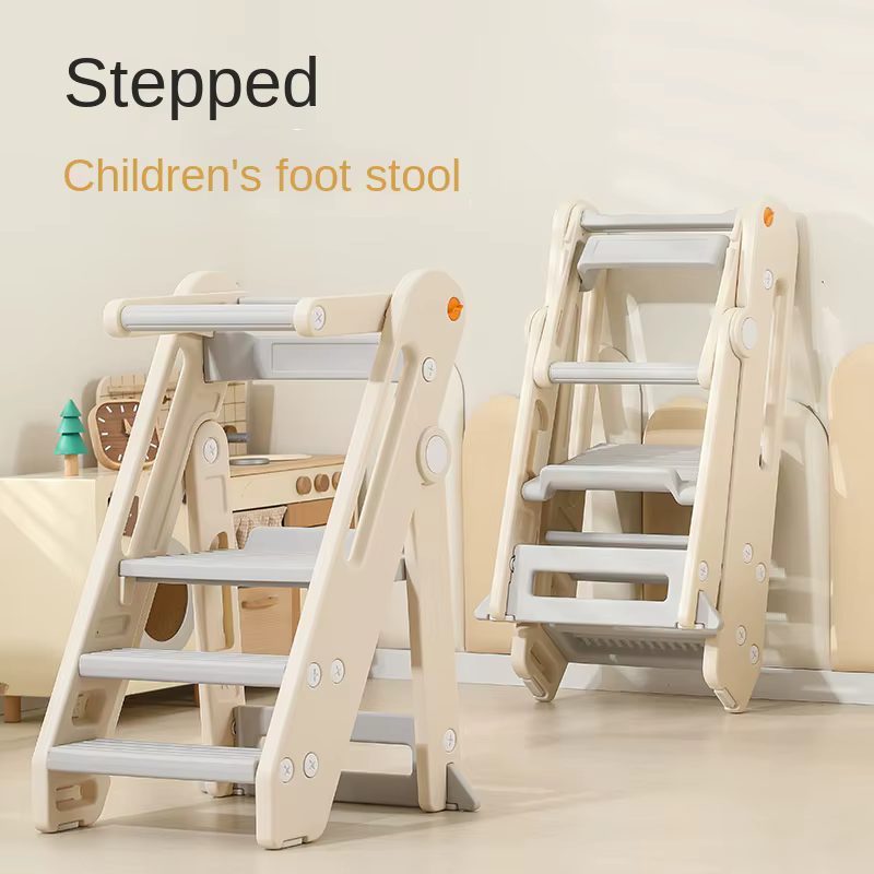 LazyChild Taburete Plegable Plástico para Torre de Aprendizaje - imagen 3