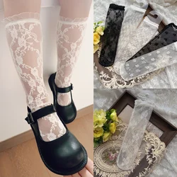 Calcetines verano niña – Encaje volantes estilo retro transpirable