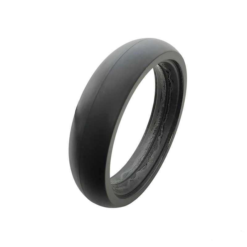 Neumático de rueda de cochecito para Xiaomi Mitu, rueda trasera de Buggy, cubierta de neumático sin cámara de PU, carcasa de rueda trasera, accesorios de repuesto para Buggy de bebé - imagen 5