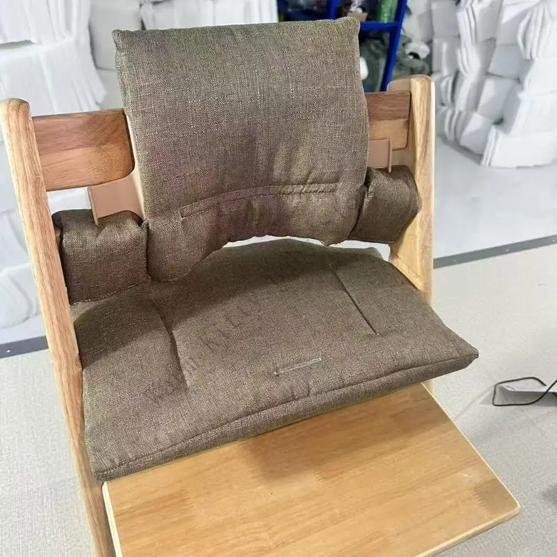 XXFE Cojín Transpirable para Trona Bebé, Cojín Asiento Suave para Soporte Seguro A Comer - imagen 4