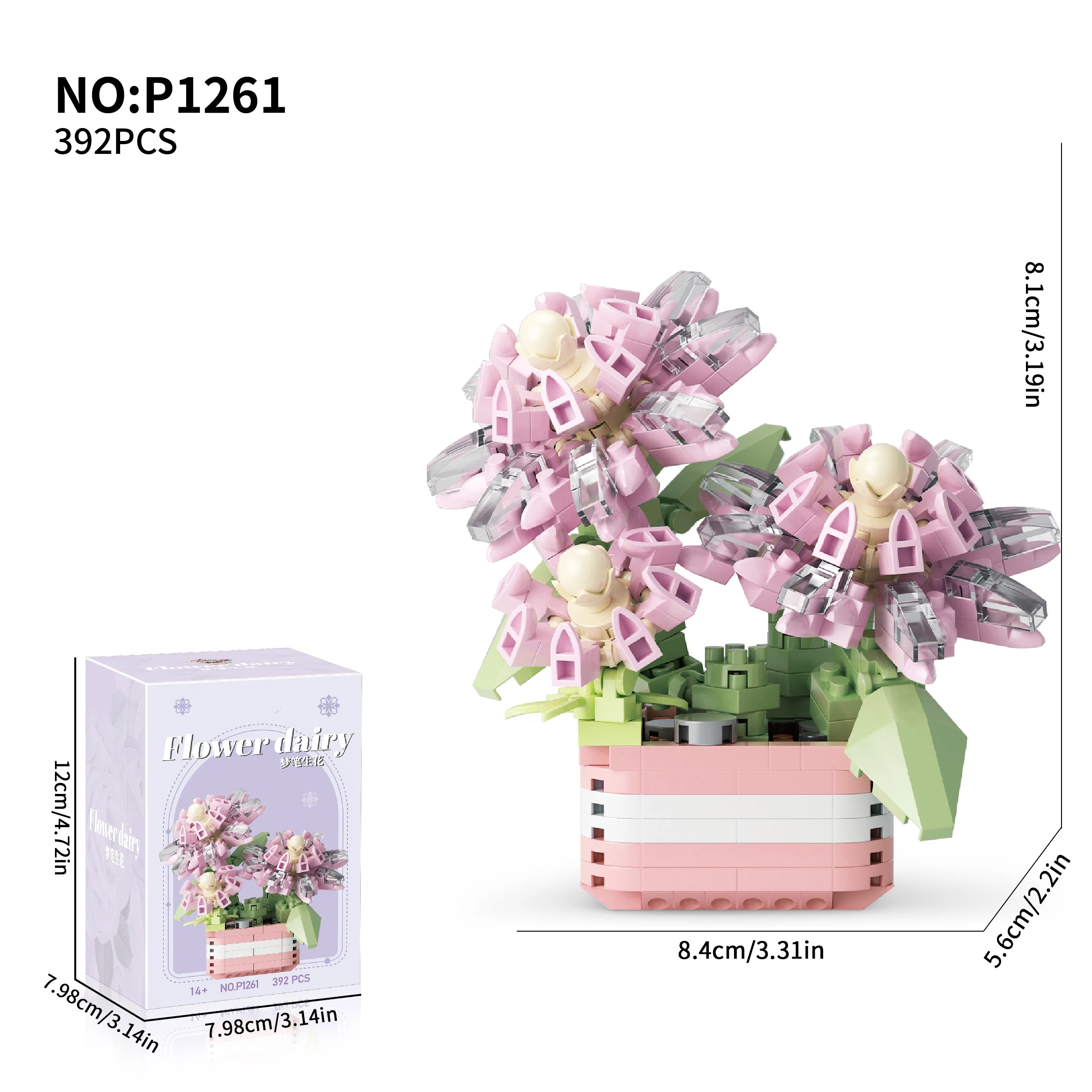 392PCS With Box