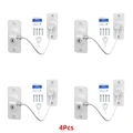 4Pcs White