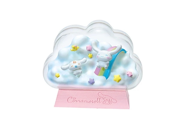 RE-MENT Sanrio Cinnamoroll terrario colección Pom Purin caja ciega juguetes Linda decoración en miniatura estatuilla juguete niña regalo - imagen 3