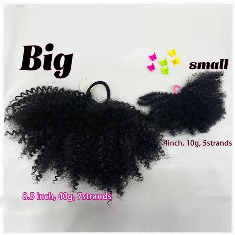 Bandas elásticas para coleta niña – Ideales pelo afro rizado natural - imagen 3