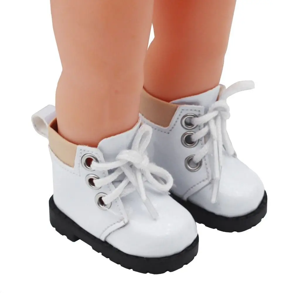Botas de cuero para muñecas con forro suave de algodón - imagen 4
