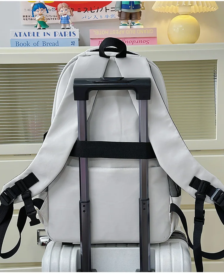 Mochila escolar estilo japonés con gran capacidad y diseño casual - imagen 3