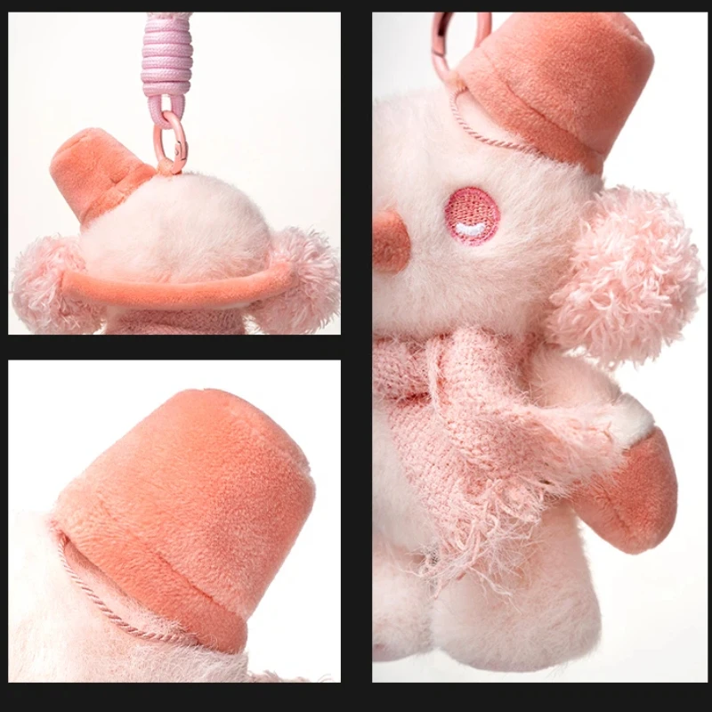 Muñeco de nieve de peluche suave – Colgante decorativo infantil - imagen 5