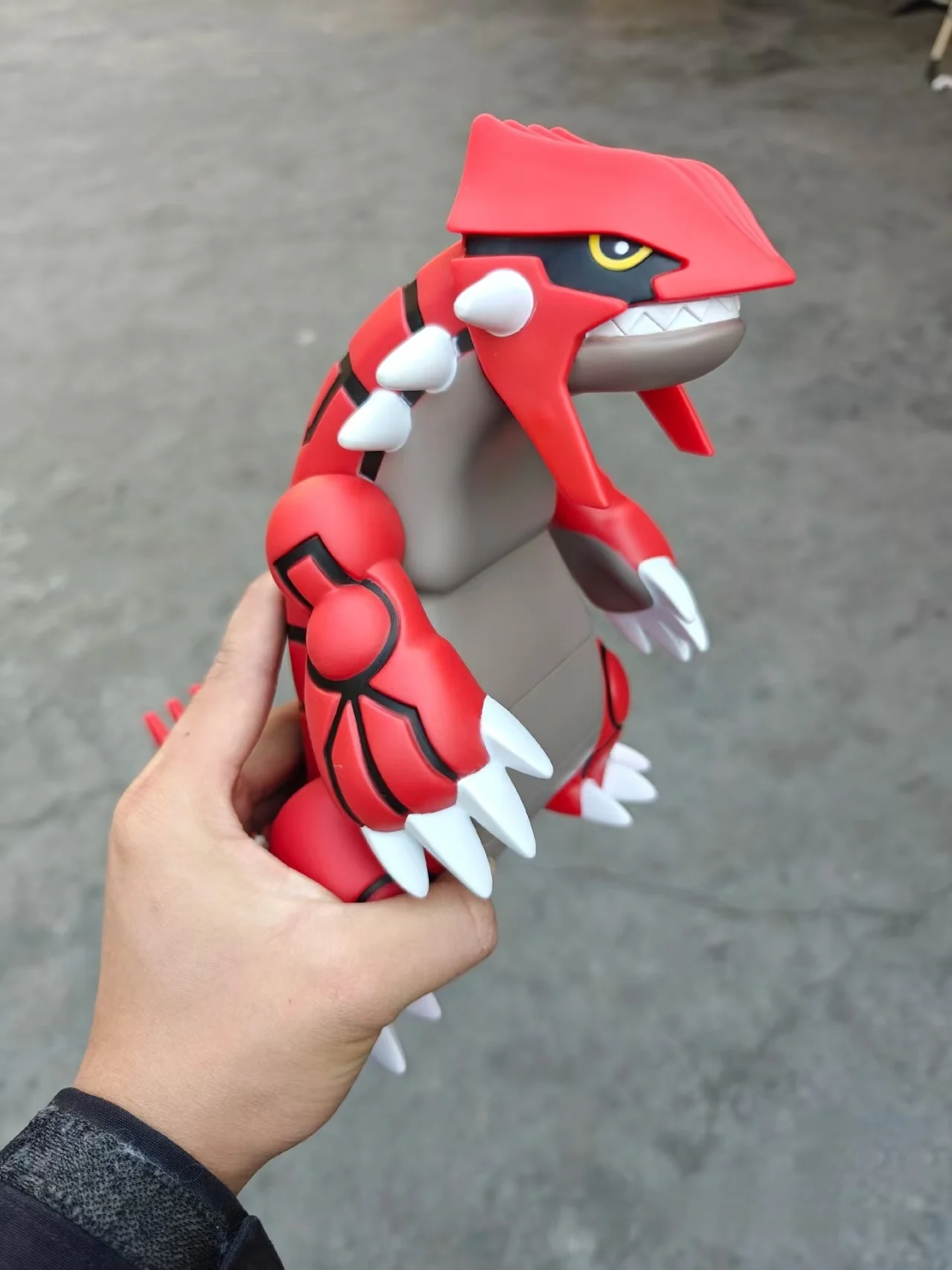 Periféricos de Anime genuinos, leyenda de los elfos, Groudon, lindos juguetes de modelos de figuras de acción - imagen 2
