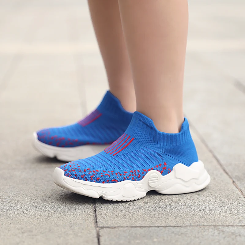 Zapatillas deportivas de punto para niños – Cómodas y transpirables - imagen 5