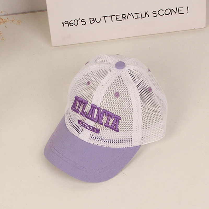 Sombrero de béisbol para niños y niñas, sombrilla, tela de algodón Superior, diseño de ala ancha, Verano - imagen 5