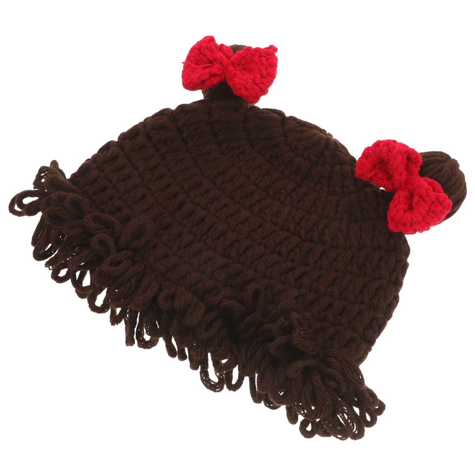 Gorro para niños, gorro de invierno cálido tejido para bebé, hilo suave y transpirable, gorros para recién nacidos con borde elástico para niña - imagen 5