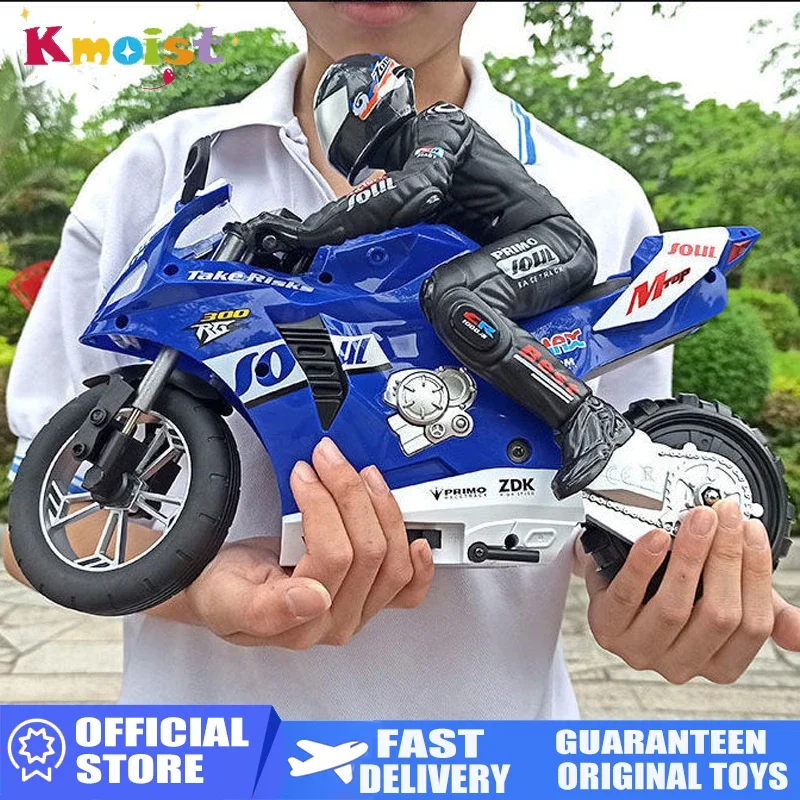 Motocicleta teledirigida RC de alta velocidad con control remoto - imagen 5