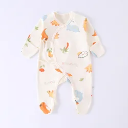 Mameluco body con protectores para bebé recién nacido