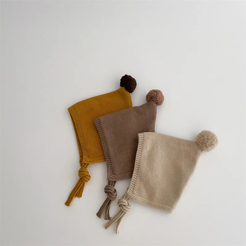 Gorro invierno con orejitas para bebé – Doble capa y pompón - imagen 2