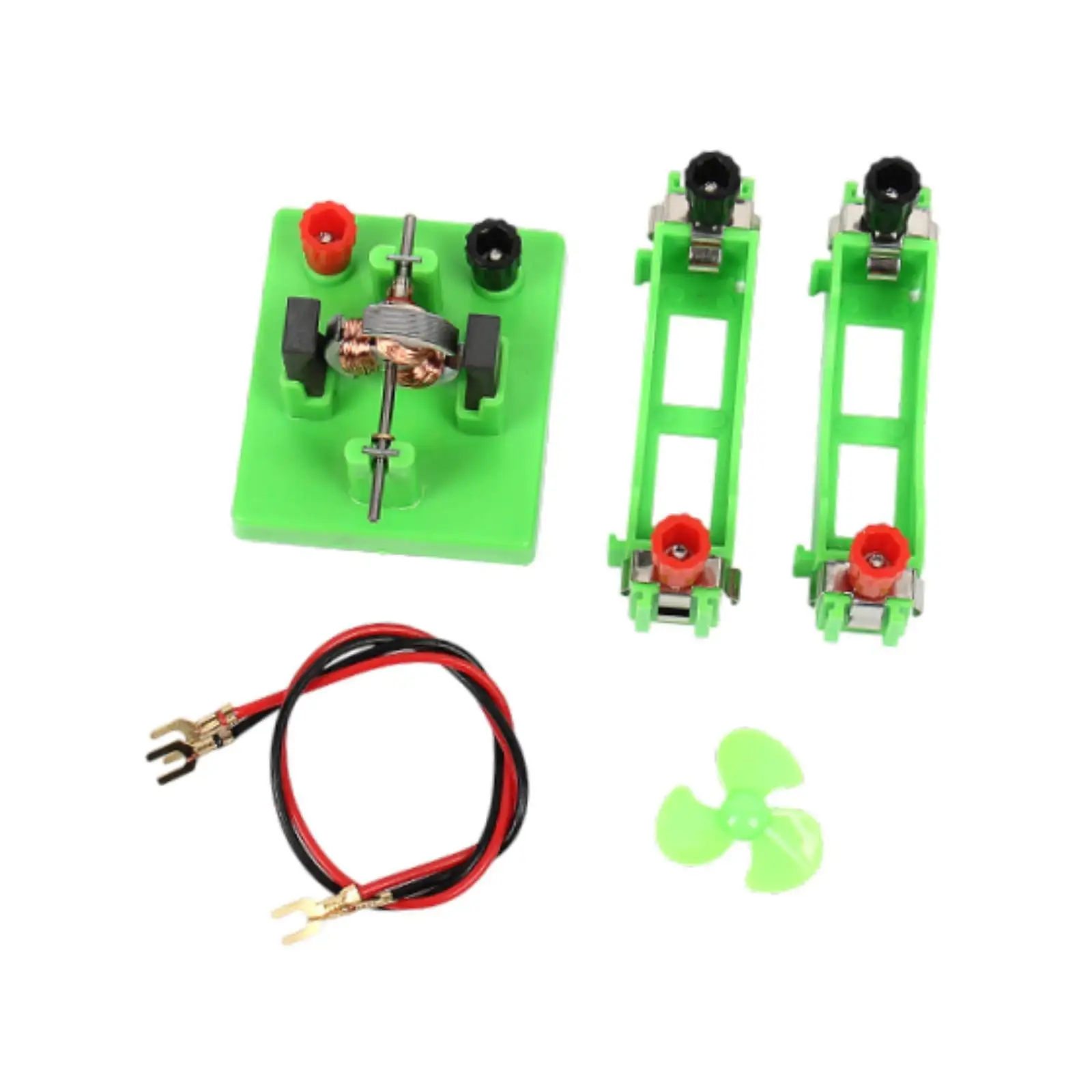 DIY DC Electrical Motor Model Technology Experiment Set Portable Stem Electromagnetic Experimental for Lab Children Teachers