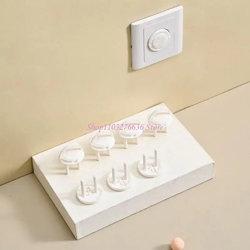 R6FD 10pcs Saféz seguridad infantil Guardia 2pin Cubierta protectora protectora protección Pediendo descarga eléctrica - imagen 5