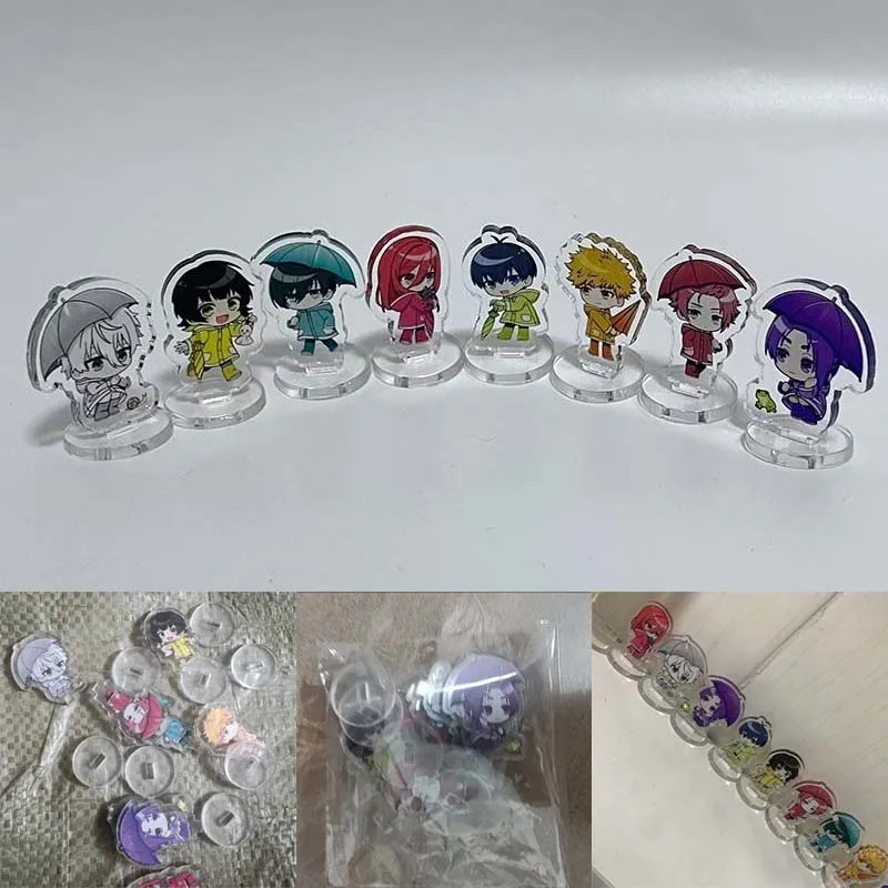 Soporte acrílico de Anime BLUE LOCK Isagi Yoichi, versión Kawaii Q, colección Standee, adorno de decoración de escritorio, Accesorios bonitos, regalos