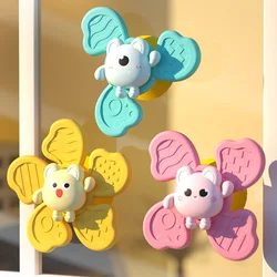 Juguetes de baño con ventosa y sonajero para bebé Montessori