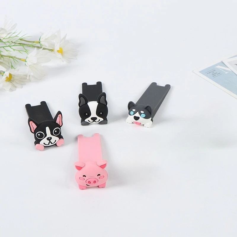 2PCS. Tope de puerta de dibujos animados creativos: directo de fábrica de fuentes, cuña multifuncional antipellizco y resistente al viento para el hogar del bebé.