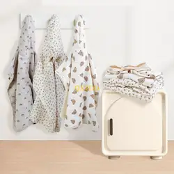 Toalla de baño con capucha absorbente y suave para recién nacido
