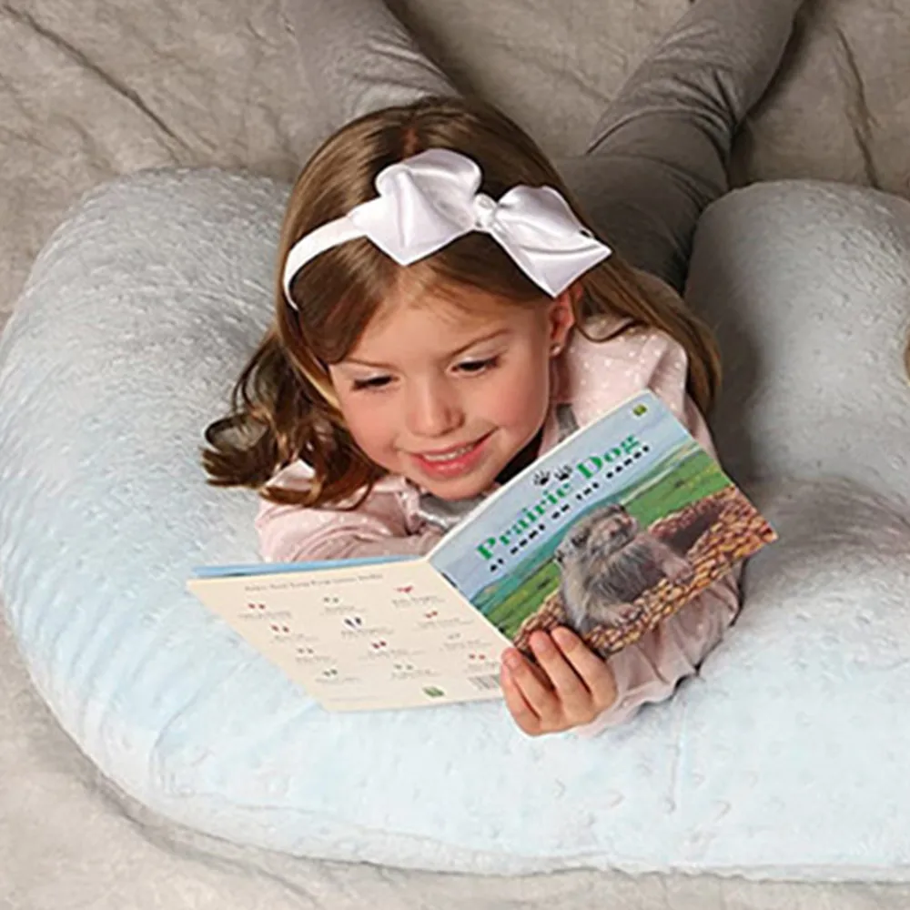 Almohada burbujas desmontable para bebé gemelos – Cojín lactancia - imagen 4