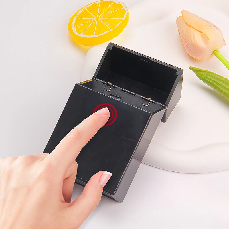 Caja de almacenamiento de tarjetas de fotos Ins, caja de almacenamiento de tarjetas Kpop, soporte para fotos de ídolo, suministros, Mini soporte para sesión fotográfica, estuche organizador de tarjetas - imagen 4