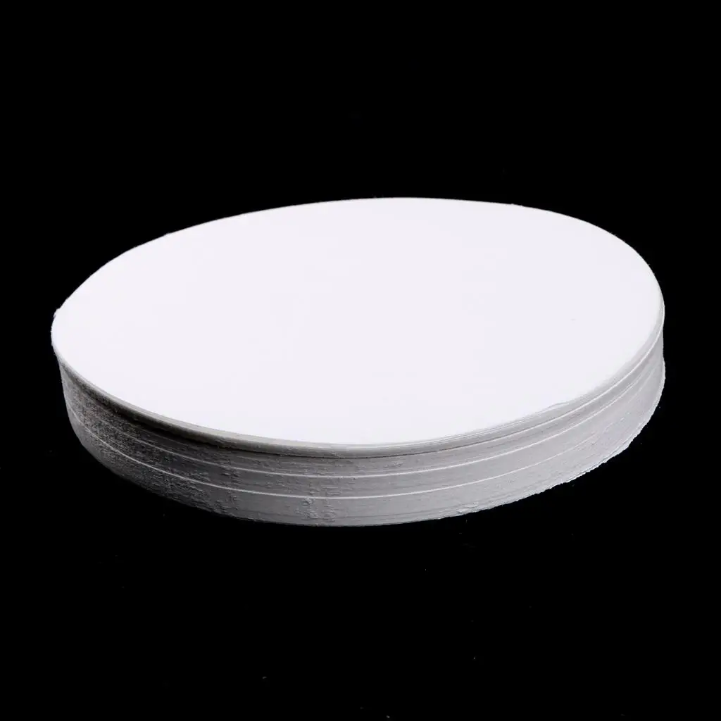 Pack of 100 Sheets of 12.5 Cm Qualitative Filter Paper Chemistry Experiment