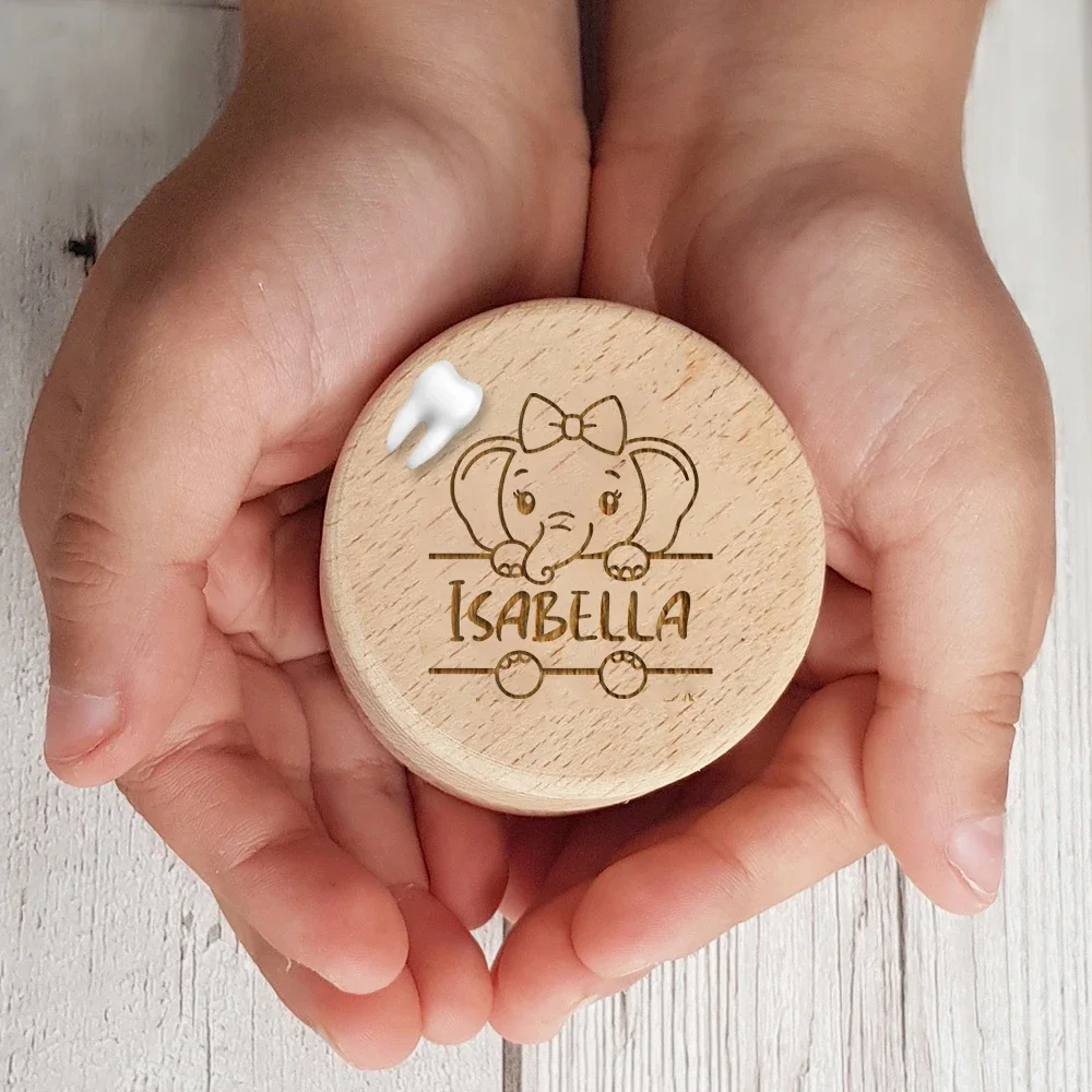 Caja recuerdos dientes de leche personalizada con nombre - imagen 5