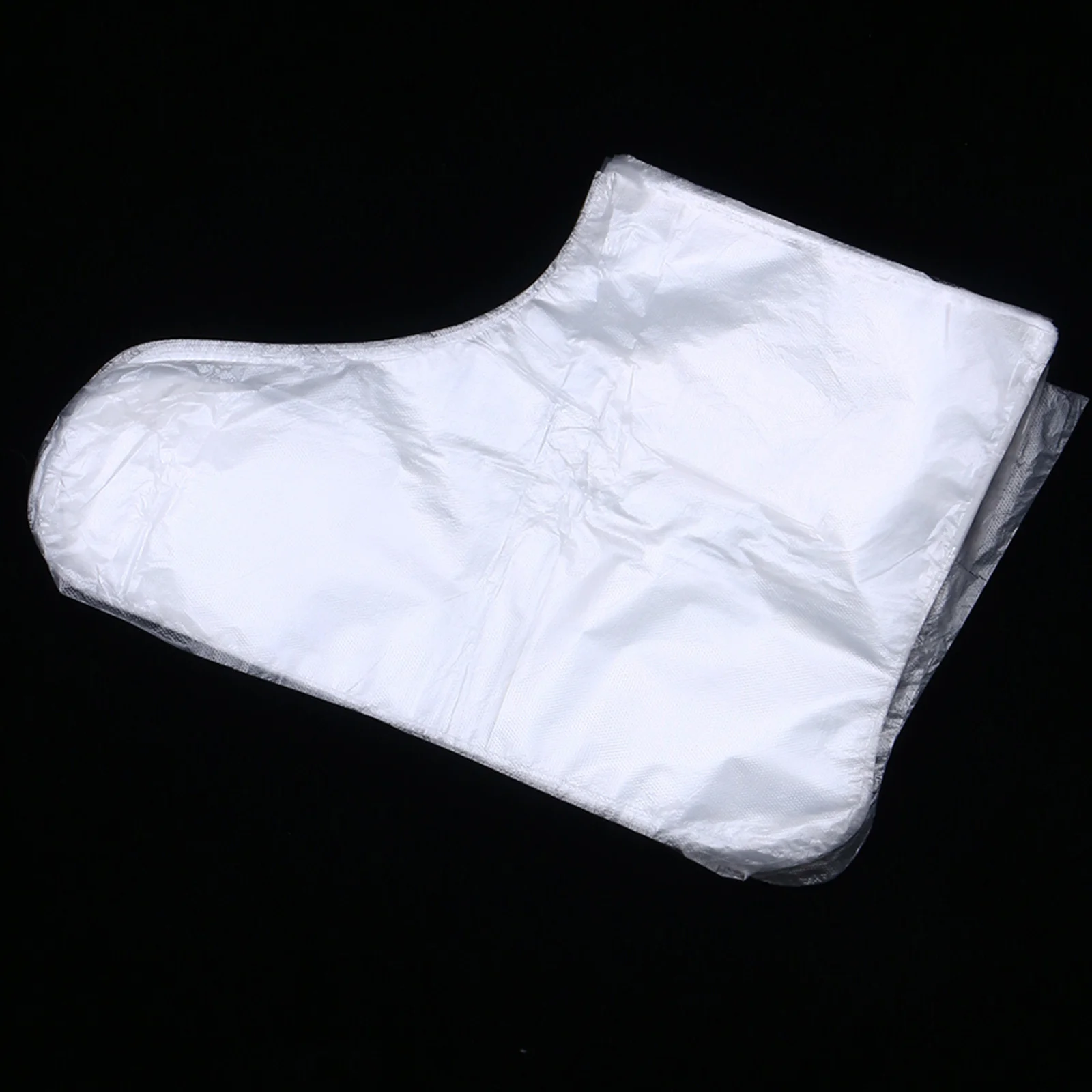 500 Uds. Fundas de película transparente para pies, Material de Pe desechable, cubierta protectora de pedicura segura, ligera e inodoro para pies - imagen 5