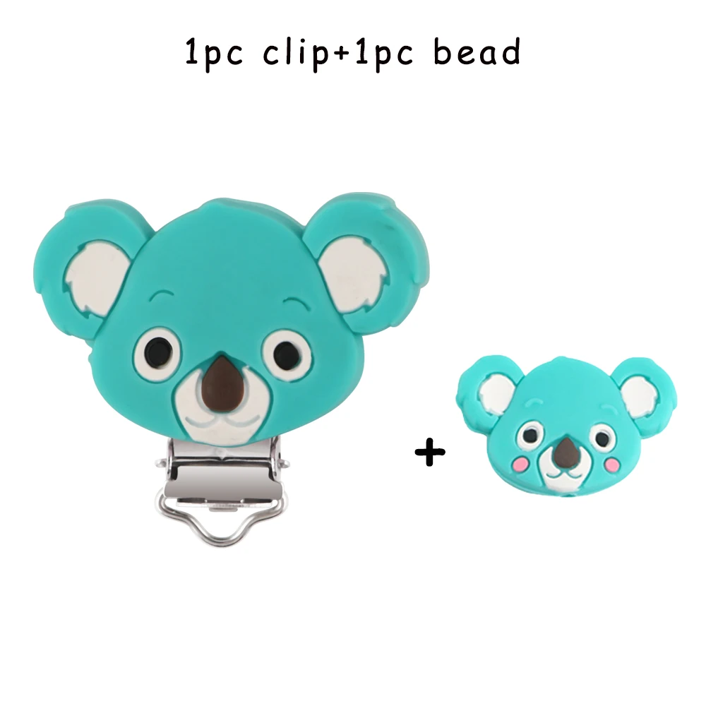 2 unids/lote de Clips de cuentas de silicona para coche de fútbol con animales de dibujos animados para hacer joyería DIY, colgantes de collares, accesorios hechos a mano - imagen 5