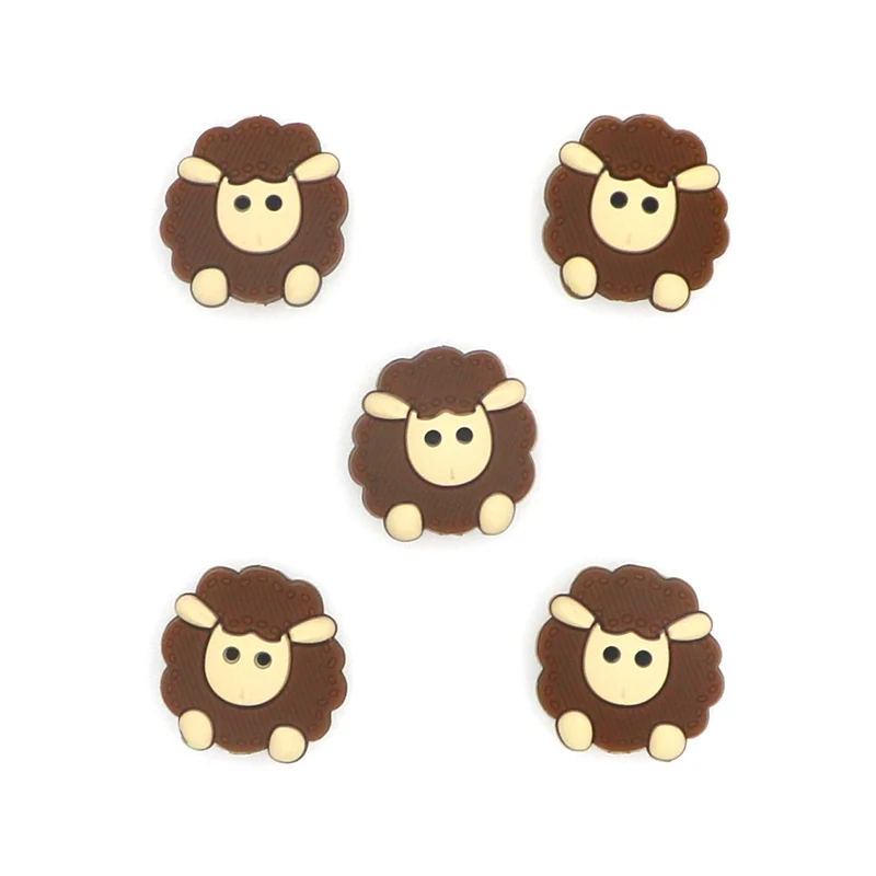 10pcs brown