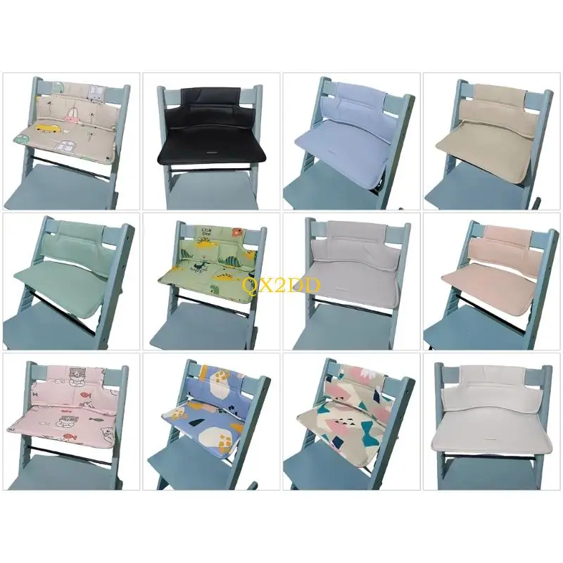 Cojín para silla de crecimiento de piel PU con alfombrilla