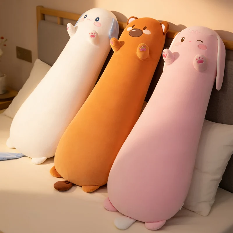 Almohada de peluche animal suave para cama y sofá, regalo - imagen 3