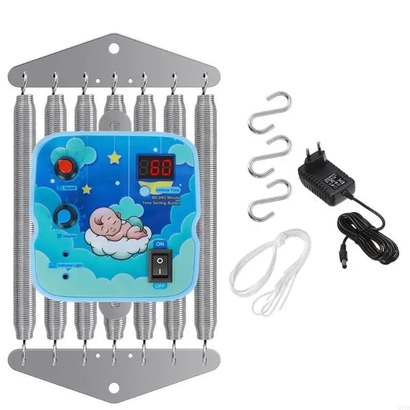 D7YD, dispositivo Control balancines para bebés funcionamiento silencioso, juego controlador columpio eléctrico - imagen 2