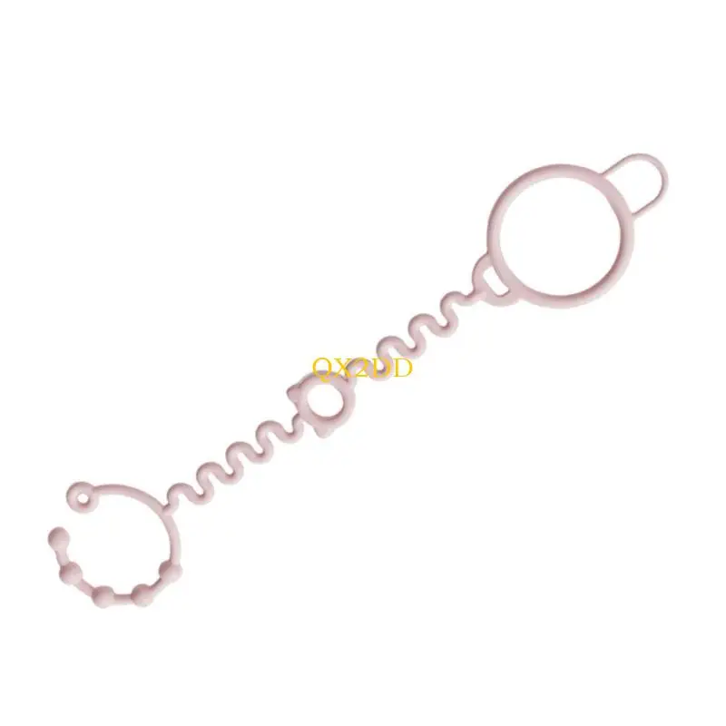 QX2D Diseños Integrados Cochecitos Bebé Portavasos Correa Correa Silicona Ajustable - imagen 5