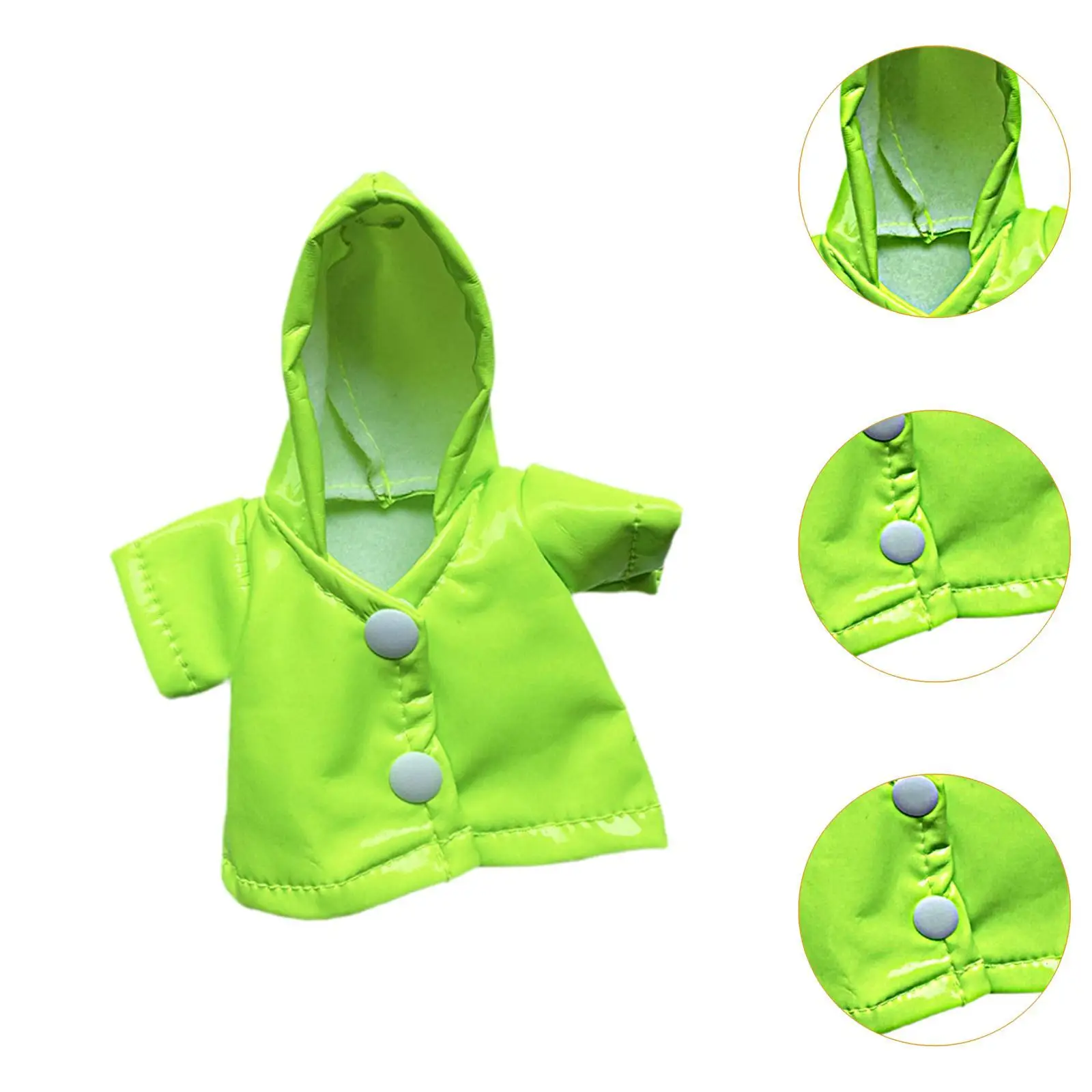 Stuffed Animals Clothes Cute Fashion Costumes Cute Comfortable Dress up Doll Raincoat Toys Accessories for Girls Gifts Kids