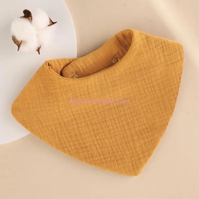 R6fd bufandas pañuelo para bebés elegantes para bebés baberos babeo bebé con 6 capas - imagen 3