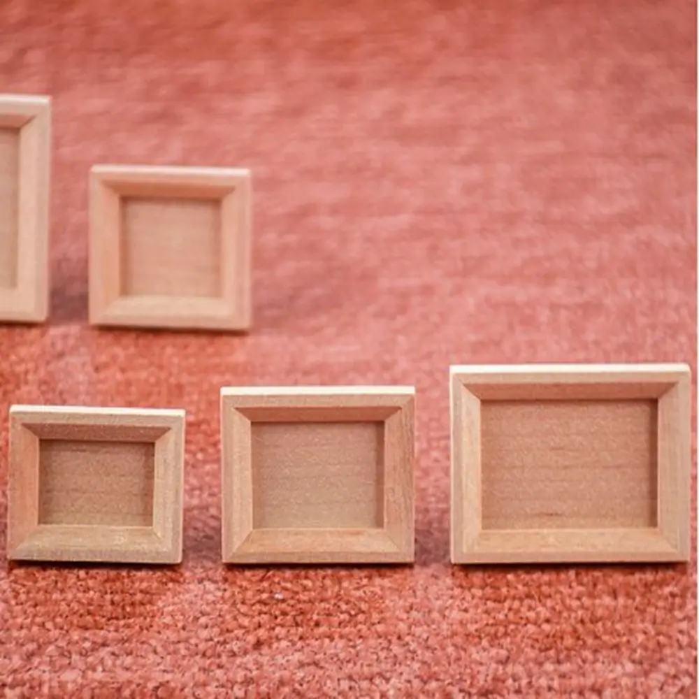 Mini marcos decorativos para casa de muñecas – Marco de fotos - imagen 3