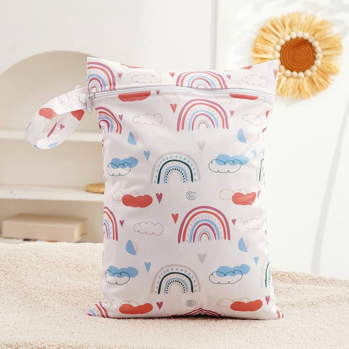 Bolsa húmeda reutilizable para bebé – Impermeable para viaje - imagen 2