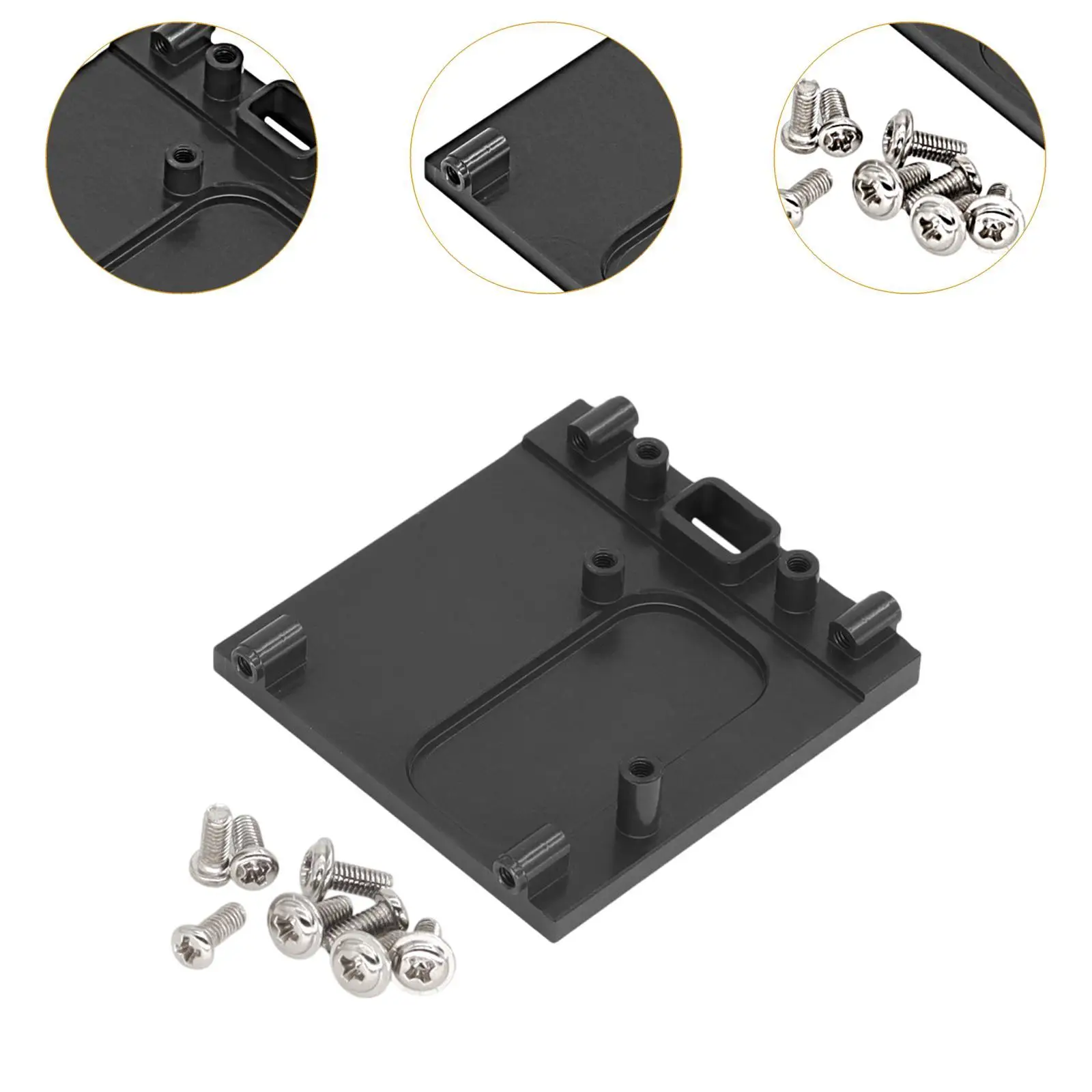 1:12 RC Car Motor Base Mount,Upgraded Parts Accessories,Fixed Bracket Holder,Sturdy Metal Motor Mount Holder for MN78